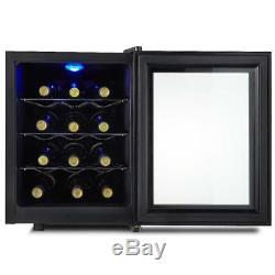 12 Bottle Wine Fridge Cooler Countertop Bottles Freestanding Refrigerator Stand
