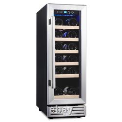 12 In. Built-In 18 Bottle Wine Cooler With Touch Control