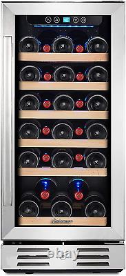 15 & 24'' Wine Cooler Refrigerator 30 & 46 Bottle Dual Zone Built-In or Freesta