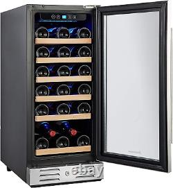 15 & 24'' Wine Cooler Refrigerator 30 & 46 Bottle Dual Zone Built-In or Freesta