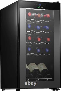 15Bottle Wine Cooler Refrigerator Fridge Chiller Countertop Freestanding Compact