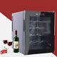 20 Bottle Thermoelectric Wine Cooler Mini Frige Display Cabinet with LED Light