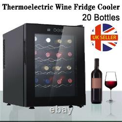 20 Bottle Thermoelectric Wine Fridge Cooler Mini Refrigerator Touch Control Home