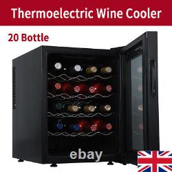 20 Bottles Wine Cooler Refrigerator Fridge Cabinet Cellar Display Wine Cabinets