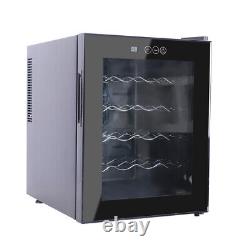 20 Bottles Wine Fridge Cooler Thermoelectric Touch Control Display LED Light UK