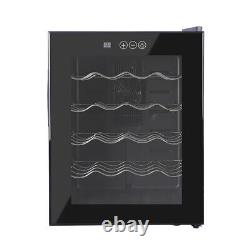 20 Bottles Wine Fridge Cooler Thermoelectric Touch Control Display LED Light UK