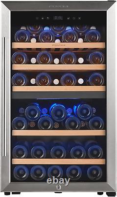 20 Wine Cooler Fridge 52 Bottles (Bordeaux 750Ml) Compressor Wine Cellars, Frees