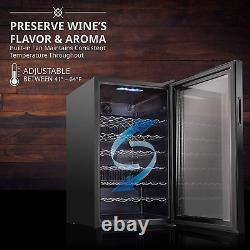 51 Bottle Compressor Wine Cooler Refrigerator with Wi-Fi Smart App Control Cooli