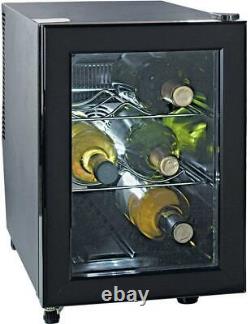 6 Bottle 18 Litre Wine Cooler And Warmer 15ºC To 18ºC