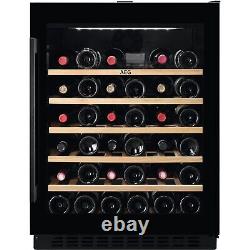 AEG 5000 Series 52 Bottle Capacity Single Zone Built-in Wine Cooler AWUS052B5B