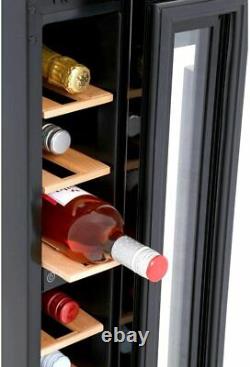 AEG SWE61501DG 15cm Black Wine Cooler 7 Bottle Capacity Wine Cabinet Black
