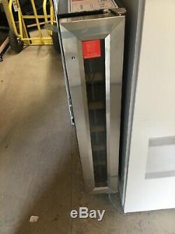 Amica AWC150SS Wine Cooler15cmStainless Steel Dual Zone6 Bottle Cabinet RRP £229