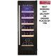 Amica AWC300BL 30cm 19 Bottle Free Standing Undercounter Wine Cooler In Black