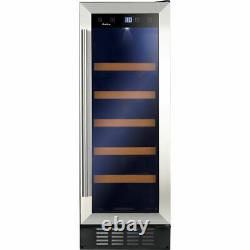 Amica AWC301SS Free Standing A Wine Cooler Fits 20 Bottles Stainless Steel New
