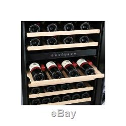 Amica AWC600BL 46 Bottle 60cm Freestanding Wine Cooler Black
