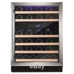 Amica AWC600SS 46 Bottle 60cm Freestanding Wine Cooler Stainless Stee AWC600SS