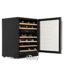 Amica AWC600SS 46 Bottle 60cm Freestanding Wine Cooler Stainless Steel