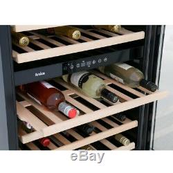 Amica AWC600SS Wine Cooler, 60cm Stainless Steel Dual Zone 46 Bottle Cabinet