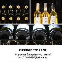 B-Stock Wine Cooler Fridge Refrigerator drinks beer chiller105l 39 Bottles Bla
