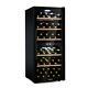 B-Stock Wine Fridge Refrigerator Drinks cooler chiller 102 bottles 100W Steel