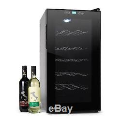 B-Stock Wine Refrigerator mini cooler 52 litre 18 Bottles double insulated gla