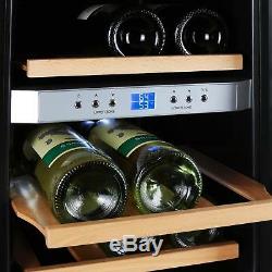 B-Stock Wine cooler fridge refrigerator Beer mini bar 12 bottles counter top