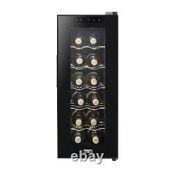 Baridi 12 Bottle Wine Cooler Digital Touch Screen Controls DH73