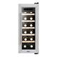 Baridi 12 Bottle Wine Cooler Fridge with Touch Screen Controls & LED Light, Low