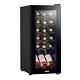 Baridi 18 Bottle Wine Cooler Fridge Digital Touch Screen Controls LED Light A