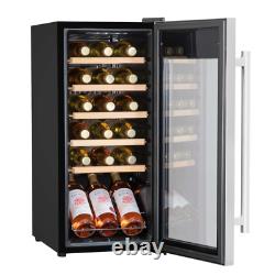 Baridi 18 Bottle Wine Cooler Fridge Digital Touch Screen Controls LED Light A