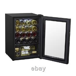 Baridi 20 Bottle Wine Cooler, Fridge, Touch Screen, LED, Low Energy A, Black NEW