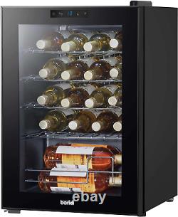 Baridi 20 Bottle Wine Cooler Fridge with Digital Touch Screen Controls & LED Lig