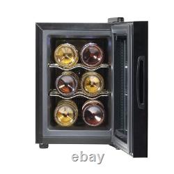 Baridi 6 Bottle Wine Cooler, Thermoelectric, 5-18? C, Touch Control DH217