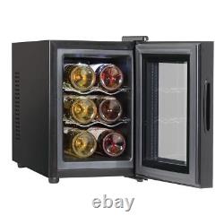 Baridi 6 Bottle Wine Cooler, Thermoelectric, 5-18? C, Touch Control DH217