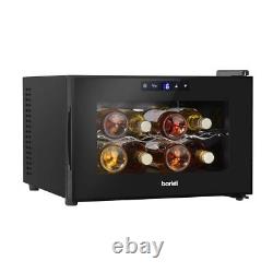 Baridi 8 Bottle Wine Cooler Thermoelectric 5-18 C Touch Control DH218