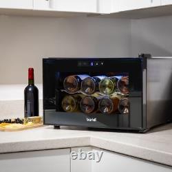 Baridi 8 Bottle Wine Cooler Thermoelectric 5-18 C Touch Control DH218