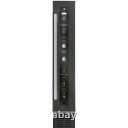 Baumatic BWC155SS/3 Built In A Wine Cooler Fits 7 Bottles Black New from AO
