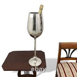 Bottle cooler wine/champagne chiller stand 63cm tall bucket shape