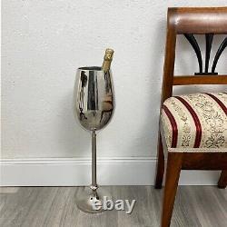 Bottle cooler wine/champagne chiller stand 63cm tall bucket shape