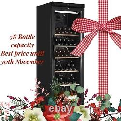 Brandnew Tefcold Sc381w Glass Door Wine Cooler Fridge Drink Bottle Chiller 75btl