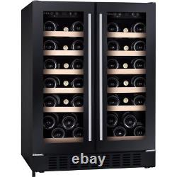 CDA CFWC624BL Free Standing Wine Cooler Fits 38 Bottles Black G