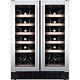 CDA CFWC624SS Free Standing Wine Cooler Fits 38 Bottles Stainless Steel G