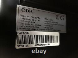 CDA FWV901BL 55 Bottle Integrated Wine / Bottle Cooler in Black