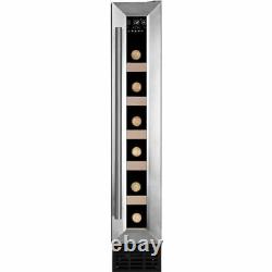 CDA WCCFO152SS Free Standing G Wine Cooler Fits 6 Bottles Stainless Steel New