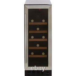 CDA Wine Cooler FWC304SS Freestanding Under Counter Slimline 30cm 20 Bottle