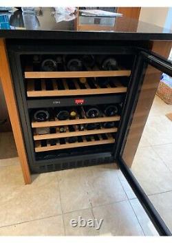 CDA Wine Cooler FWC603BL 2 Zones 46 Bottle Fully Working Great Condition