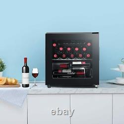COMFEE' RCW46BG1(E) Table Top Wine Cooler Fridge, 43 L Counter with14 Bottles UK