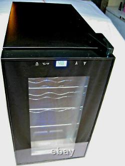 Candor Electric CW-25FD1 LED 8-bottle Digital Wine Cooler Chiller Cellar NEW