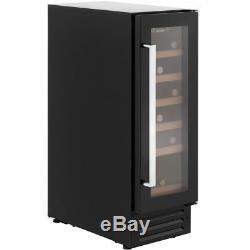 Candy CCVB30 Built In B Wine Cooler Fits 19 Bottles Black / Glass New from AO