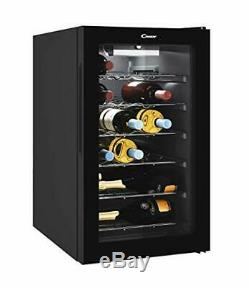 Candy CWC 021MK Freestanding Wine Cooler, Single Zone Temperature, 21 Bottle